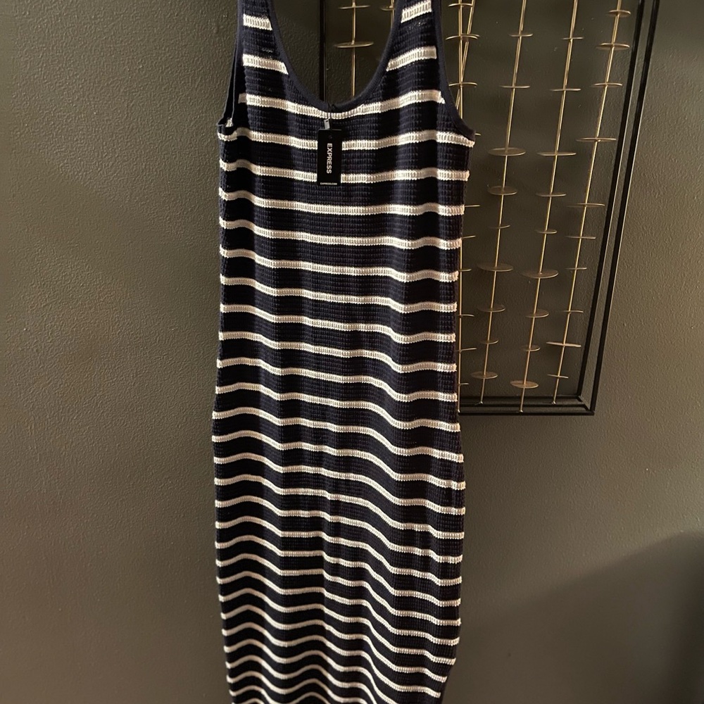 New stripe dress.